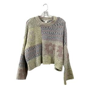 Sincerely Jules Multicolor Patchwork Sweater